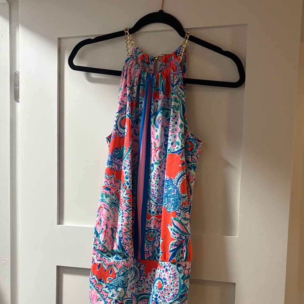 Vibrant Paisley Halter Blouse